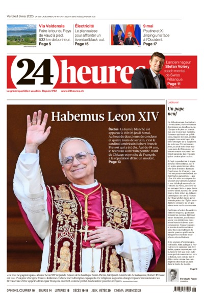 Dernière édition du journal 24 heures