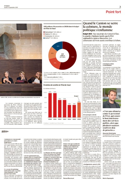 Dernière édition du journal 24 heures