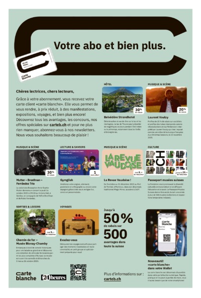 Dernière édition du journal 24 heures