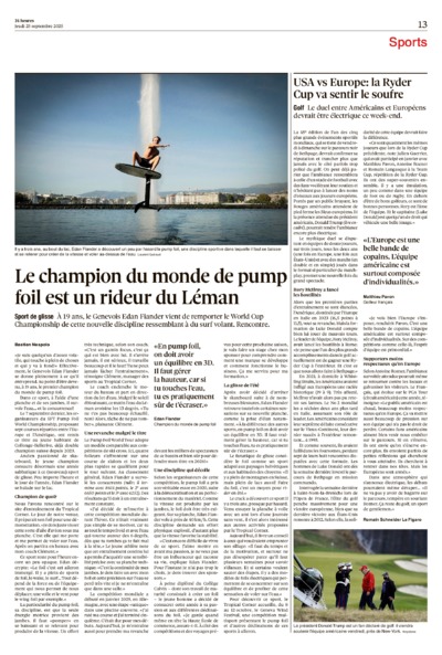 Dernière édition du journal 24 heures