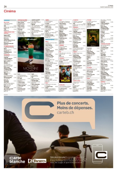 Dernière édition du journal 24 heures