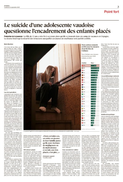Dernière édition du journal 24 heures