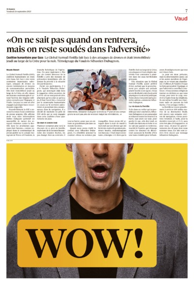 Dernière édition du journal 24 heures