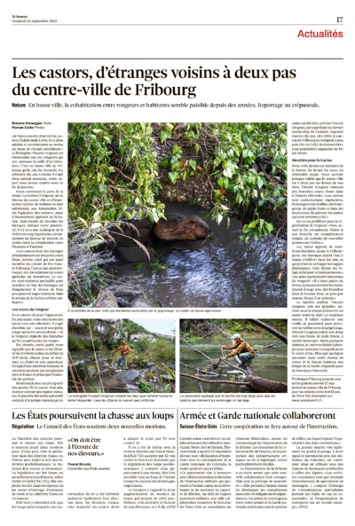 Dernière édition du journal 24 heures