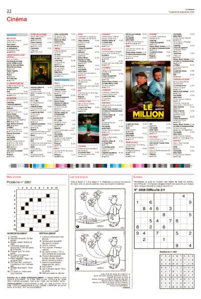 Dernière édition du journal 24 heures