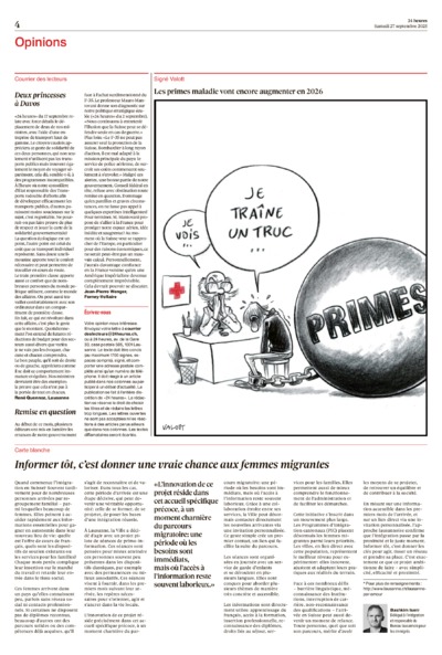 Dernière édition du journal 24 heures