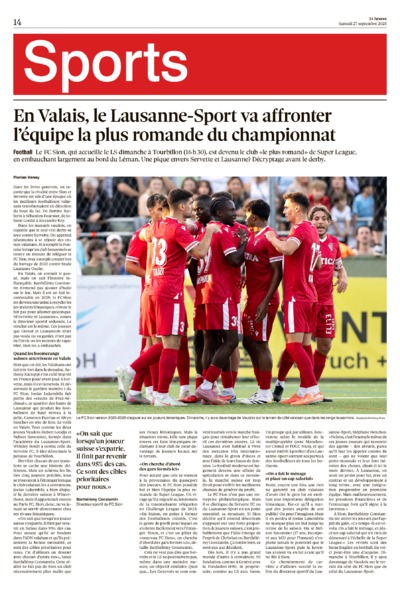 Dernière édition du journal 24 heures