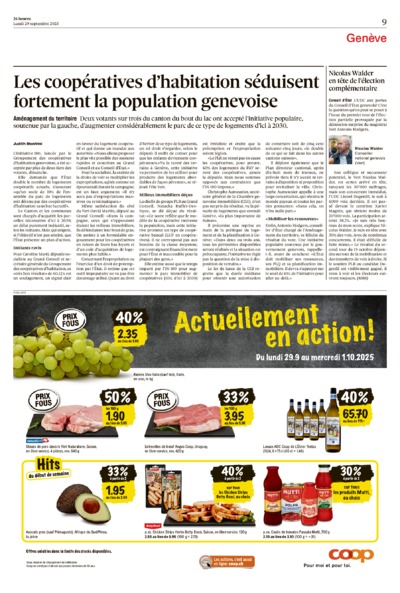 Dernière édition du journal 24 heures