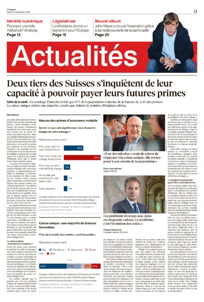 Dernière édition du journal 24 heures