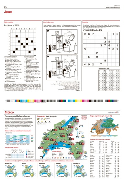 Dernière édition du journal 24 heures