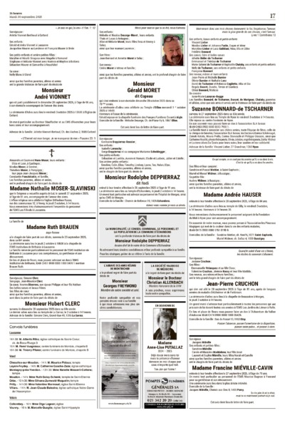 Dernière édition du journal 24 heures