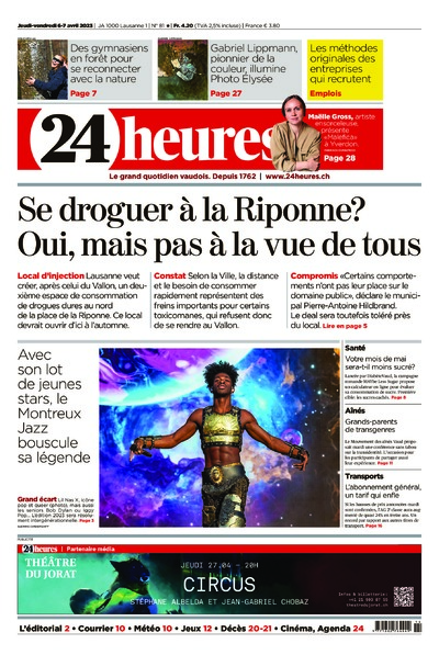 Dernière édition du journal 24 heures